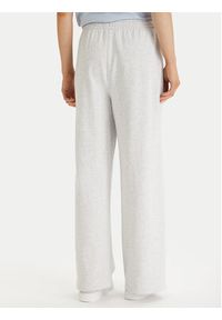 TOMMY HILFIGER - Tommy Hilfiger Spodnie dresowe UW0UW06180 Szary Wide Leg. Kolor: szary. Materiał: bawełna #3