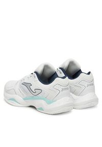 Joma Buty do tenisa Master 1000 2542 TM10LS2542C Biały. Kolor: biały. Materiał: skóra. Sport: tenis #6