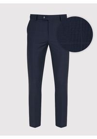 Pako Lorente - PAKO LORENTE – Wełniane spodnie garniturowe w kratę. Materiał: wełna #7