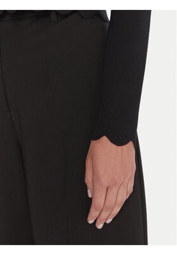 TwinSet - TWINSET Kardigan 252TP320A Czarny Regular Fit. Kolor: czarny. Materiał: syntetyk