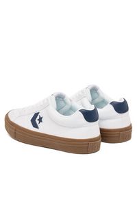 Converse Tenisówki Sport Casual A13493C Biały. Okazja: na co dzień. Kolor: biały. Materiał: materiał. Styl: sportowy, casual #4