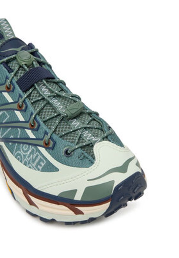 HOKA - Hoka Sneakersy Mafate Three2 Wordmark 1175490 FVY Zielony. Kolor: zielony. Materiał: materiał
