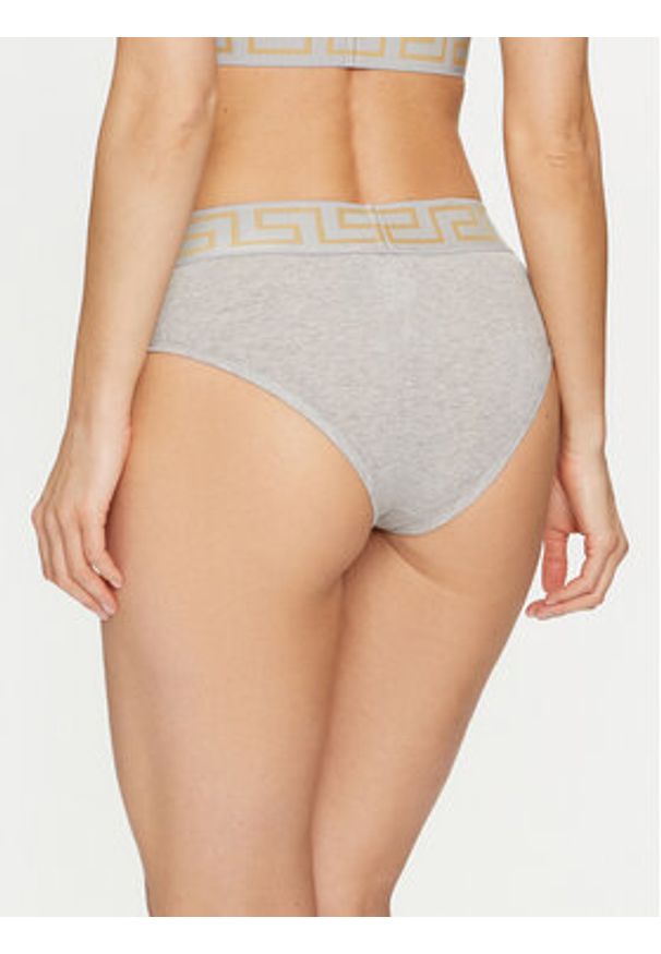 VERSACE - Versace Figi klasyczne Greca 1001381 Szary. Kolor: szary. Materiał: bawełna