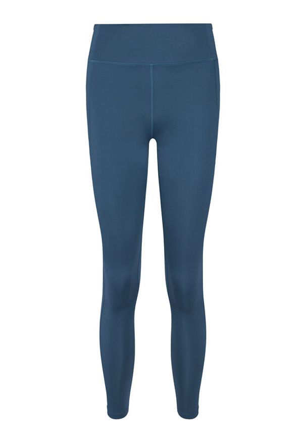 GIRLFRIEND COLLECTIVE - Girlfriend Collective Legginsy Compressive 4008 Granatowy Slim Fit. Kolor: niebieski. Materiał: syntetyk