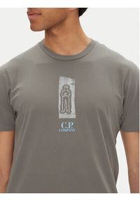 C.P. Company T-Shirt 18CMTS310A005431G Szary Regular Fit. Kolor: szary. Materiał: bawełna #5