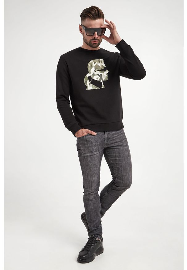 Karl Lagerfeld - Jeansy KARL LAGERFELD. Wzór: aplikacja