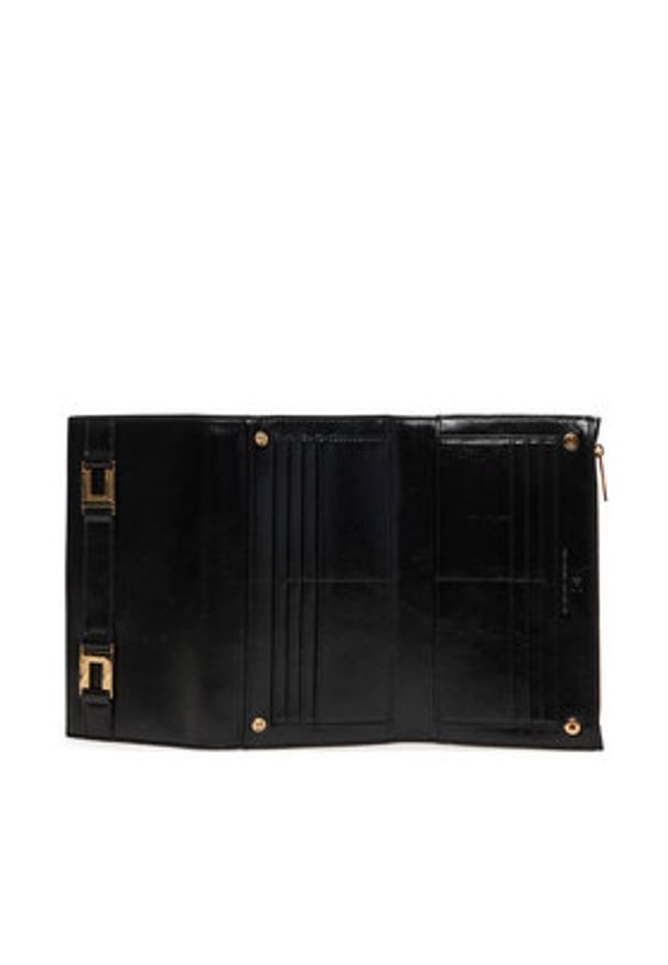 Elisabetta Franchi Portfel PF-65A-61E2-V270 Czarny. Kolor: czarny. Materiał: skóra