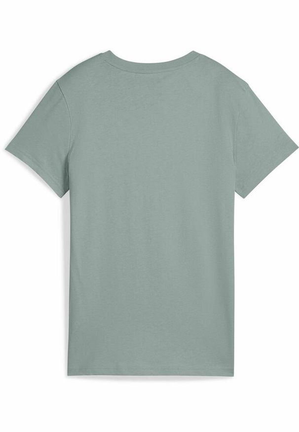 Puma - Damska koszulka z logo ESS No. 1 PUMA Green Moon. Kolor: zielony