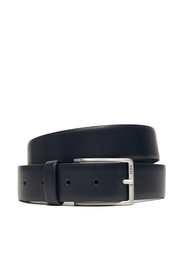 Pasek Męski BOSS. Kolor: niebieski