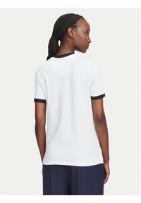 Beverly Hills Polo Club T-Shirt P-SS26W-TS0104 Biały Regular Fit. Typ kołnierza: polo. Kolor: biały. Materiał: bawełna #2