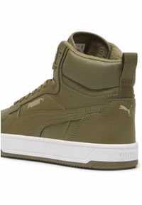 Puma - Sneakersy Unisex Caven 2.0 Mid WTR PUMA. Kolor: biały, zielony, żółty, wielokolorowy. Sezon: zima