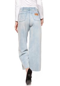 Wrangler - WRANGLER BAGGY HERRINGBONE W28GTS281 112128257. Stan: podwyższony. Wzór: aplikacja, jodełka #10