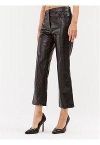 Marella Spodnie materiałowe Vip 2331361438200 Czarny Regular Fit. Kolor: czarny. Materiał: wiskoza, materiał