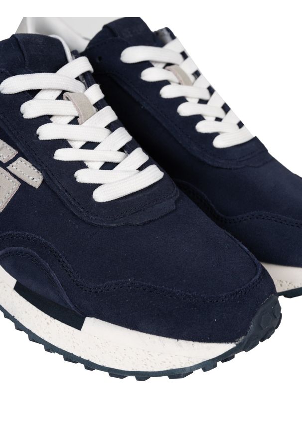 Ice Play Sneakersy | KORSER002M3LS1 | Mężczyzna | Niebieski. Okazja: na co dzień. Nosek buta: okrągły. Kolor: niebieski. Materiał: skóra