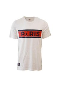 Koszulka treningowa męska Nike Psg Wordmark Tee. Kolor: biały. Długość rękawa: krótki rękaw. Długość: krótkie #1