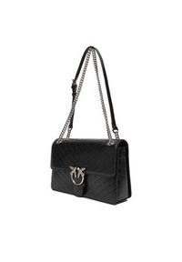 Pinko - PINKO Torebka Love One Light Classic AI 25-26 PLTT 106174 A2JC Czarny. Kolor: czarny. Materiał: skórzane #4