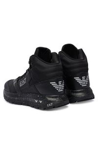 EA7 Emporio Armani Sneakersy 7X000340 AF18615 MZ186 Czarny. Kolor: czarny. Materiał: materiał