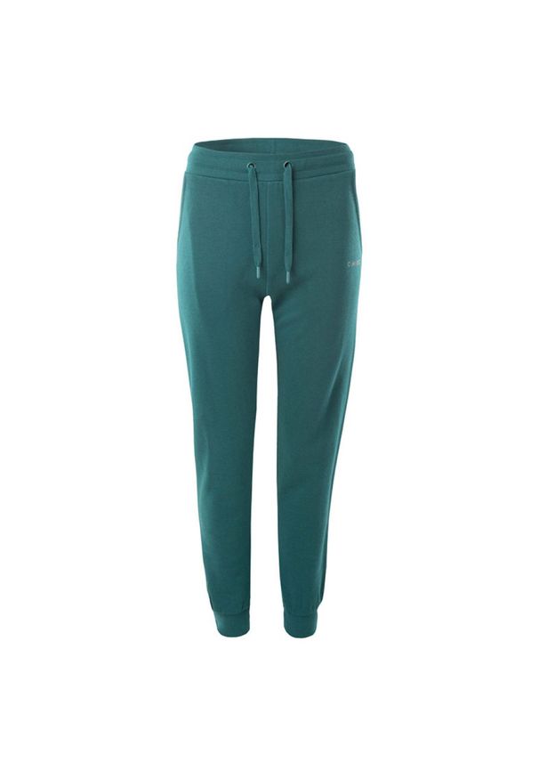 Hi-tec - Spodnie dresowe damskie Hi-Tec Lady Melian - zielone, Rozmiar XL. Kolor: zielony. Materiał: dresówka. Sport: fitness, turystyka piesza