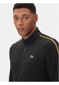 Lacoste Dres WH4752 Czarny Regular Fit. Kolor: czarny. Materiał: syntetyk #3