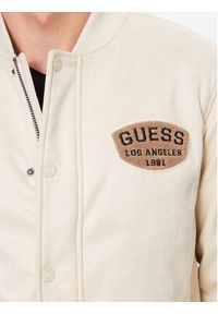 Guess Kurtka bomber M3YL12 WFHO0 Beżowy Regular Fit. Kolor: beżowy. Materiał: syntetyk #2