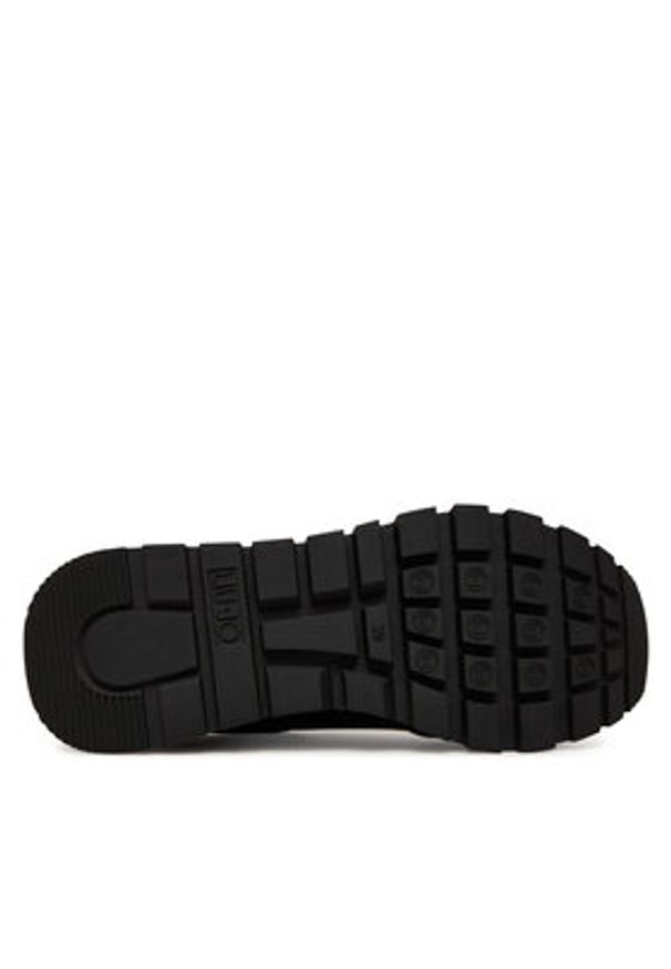 Liu Jo Sneakersy Amazing 25 BF5049 PX026 Czarny. Kolor: czarny. Materiał: skóra