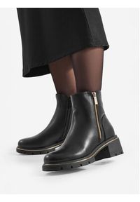 Jenny Fairy Botki HY58957-2 Czarny. Kolor: czarny. Materiał: materiał #3