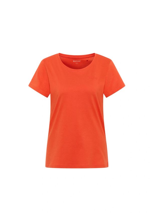 Damski T-Shirt Mustang Style Alma Red Clay 1016511 7116