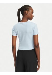 Hugo - HUGO T-Shirt Delanor 50512000 Niebieski Slim Fit. Kolor: niebieski. Materiał: bawełna #2