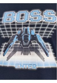 BOSS - Boss T-Shirt Teenter 50503551 Granatowy Regular Fit. Kolor: niebieski. Materiał: bawełna #5