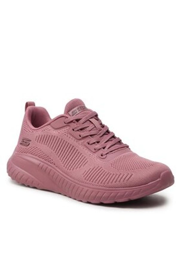 skechers - Skechers Sneakersy BOBS SPORT Face Off 117209/RAS Różowy. Kolor: różowy. Materiał: mesh, materiał. Model: Skechers Sport