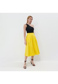 Mohito - Żółta spódnica midi - Żółty. Kolor: żółty #1