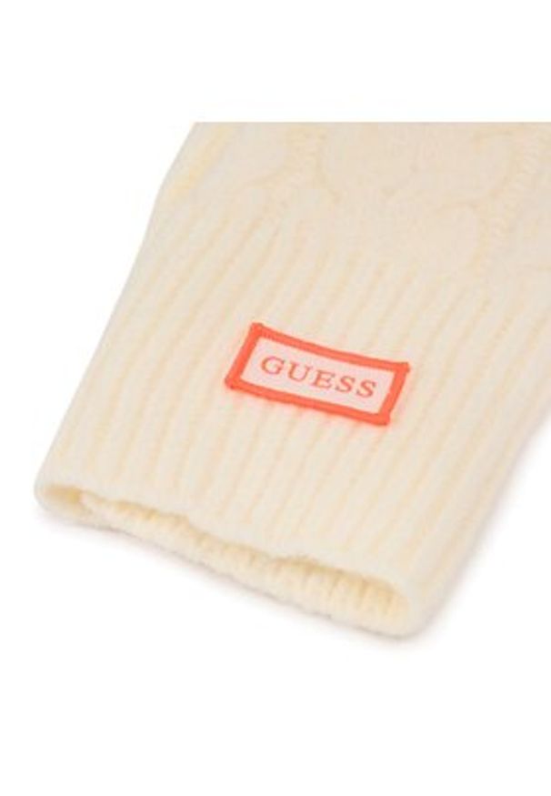 Guess Szalik AW9971 WOL03 Beżowy. Kolor: beżowy. Materiał: materiał