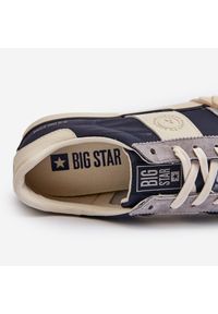 Big-Star - Sneakersy Męskie Big Star NN174516 Granatowe niebieskie. Okazja: na co dzień. Kolor: niebieski. Materiał: guma. Sport: turystyka piesza