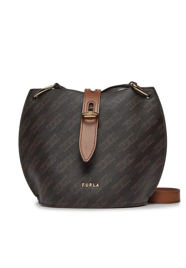 Torebka Furla. Kolor: brązowy