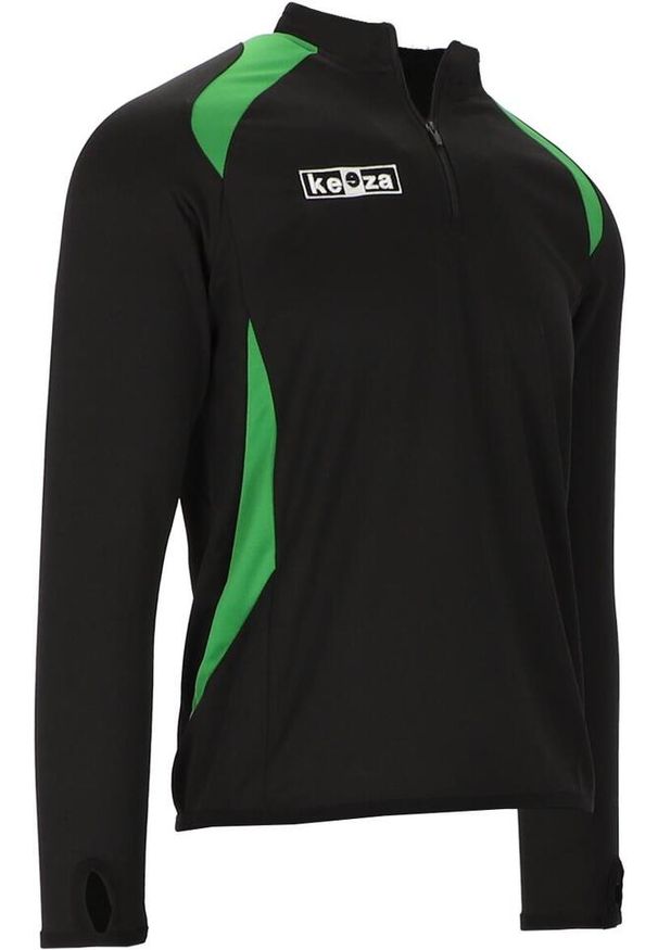 KEEZA - Bluza piłkarska dla dorosłych Keeza Burton. Kolor: zielony. Sport: piłka nożna