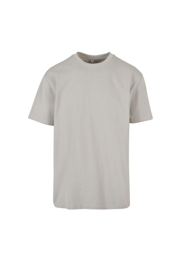 BUILD YOUR BRAND - Ponadwymiarowa Koszulka Dla Dorosłych Unisex Heavyweight. Kolor: szary