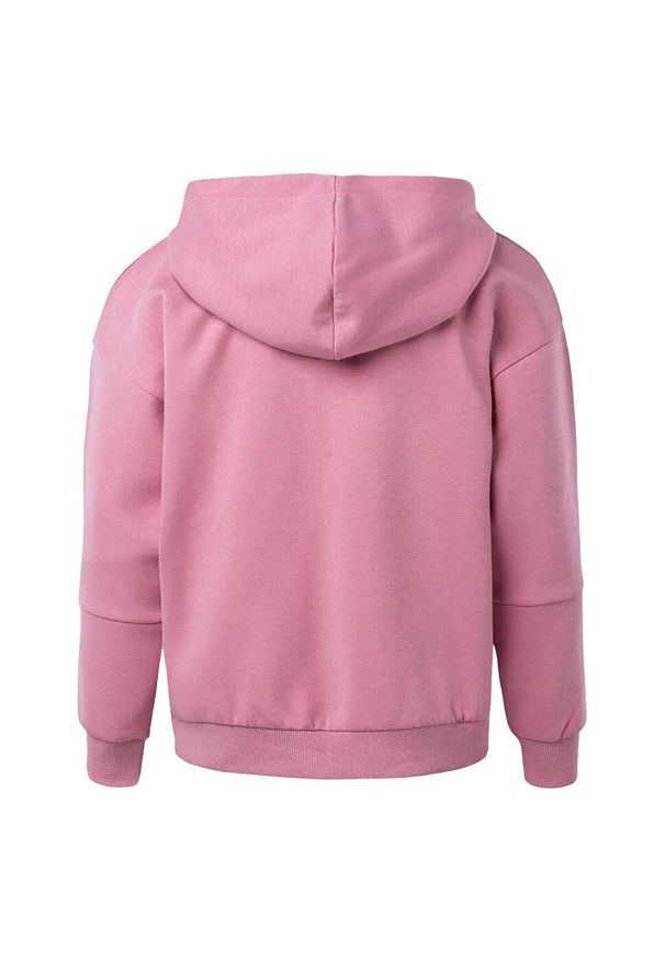 Hi-tec - Bluza Dziecięca Pear Full Zip Hoodie. Kolor: różowy. Sport: turystyka piesza