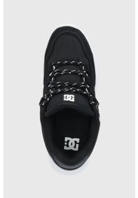 DC buty kolor czarny. Nosek buta: okrągły. Zapięcie: sznurówki. Kolor: czarny. Materiał: materiał, guma. Sport: turystyka piesza #3