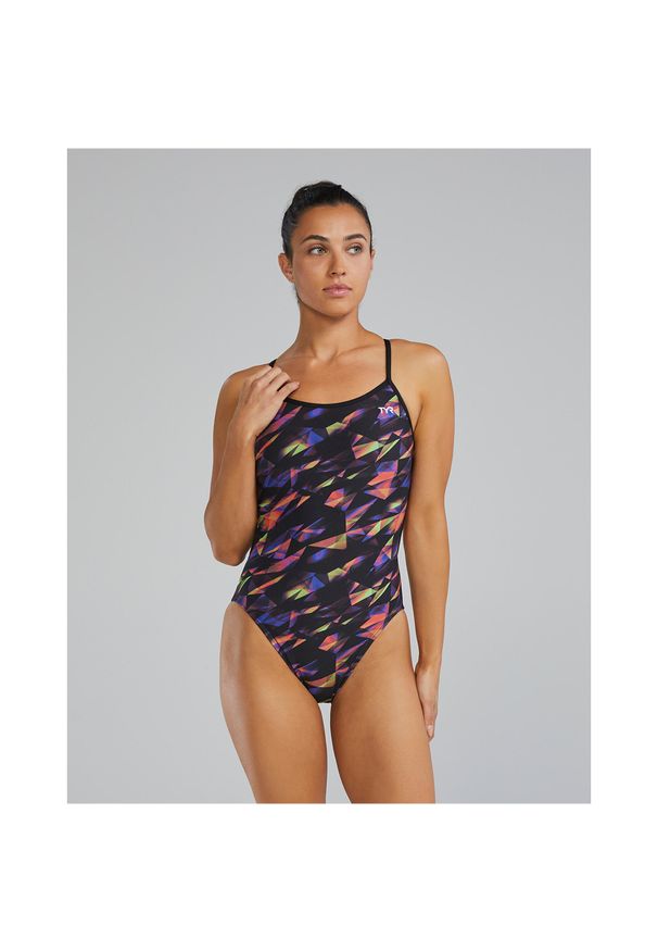 TYR - Stój pływacki damski Tyr Trinity Fit Durafast Elite Triadac. Kolor: fioletowy