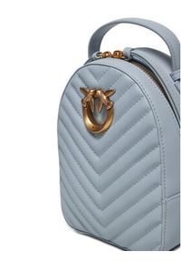 Pinko - PINKO Plecak Love Click Mini Backpack . AI 24-25 PLTT 103614 A1J2 Błękitny. Kolor: niebieski. Materiał: skóra