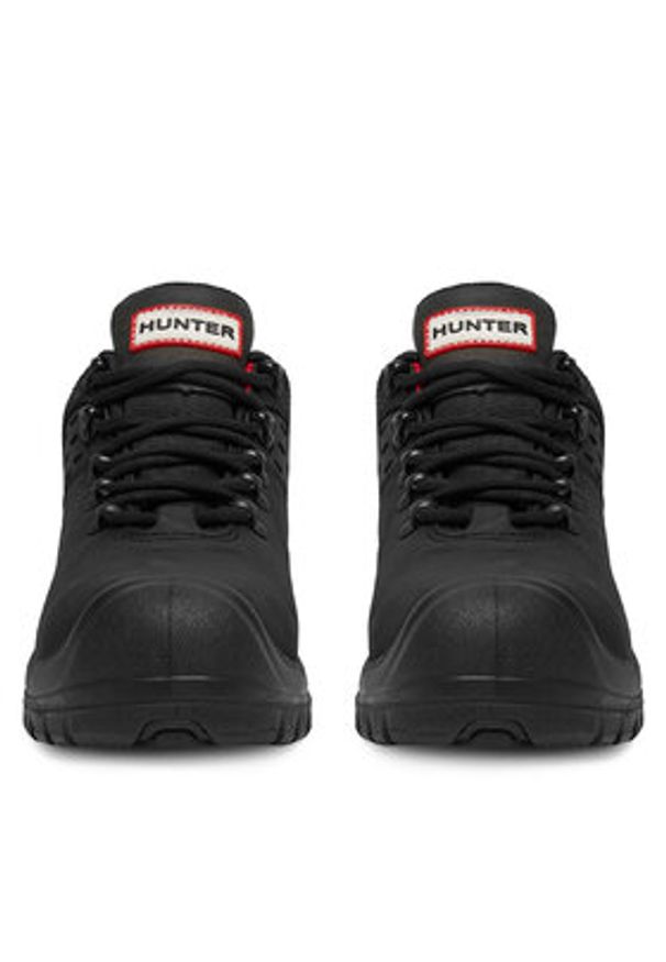 Hunter Półbuty HUNTER-SS-06 W Czarny. Kolor: czarny. Materiał: nubuk, skóra