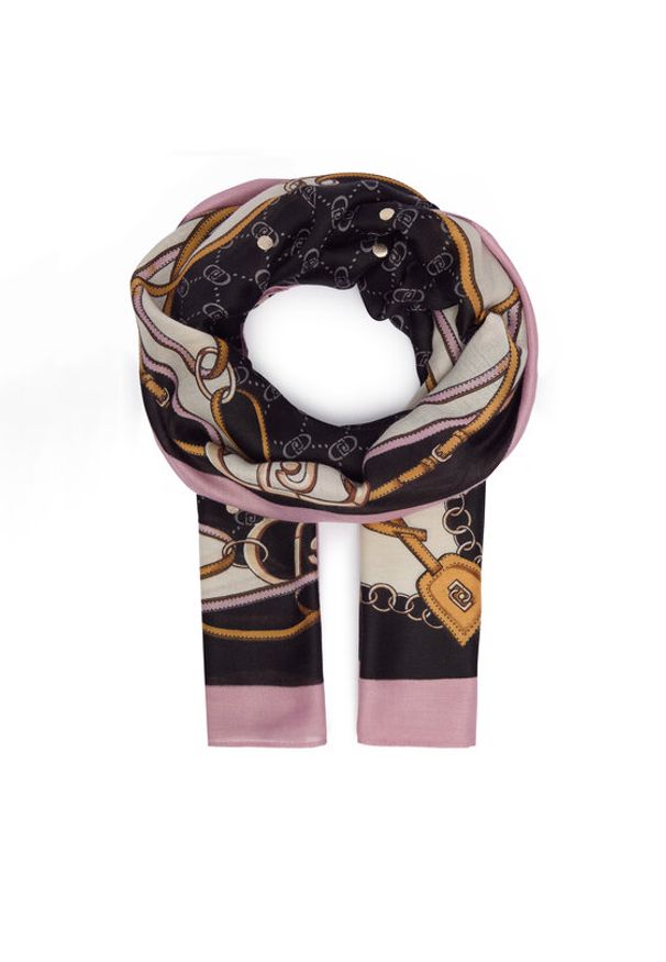 Liu Jo Szal 2F5079 T0300 Czarny. Kolor: czarny. Materiał: poliester