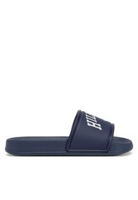 TOMMY HILFIGER - Klapki Tommy Hilfiger. Kolor: niebieski