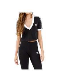 Koszulka sportowa damska Adidas Aeroknit Seamless. Kolor: czarny. Materiał: bawełna, elastan