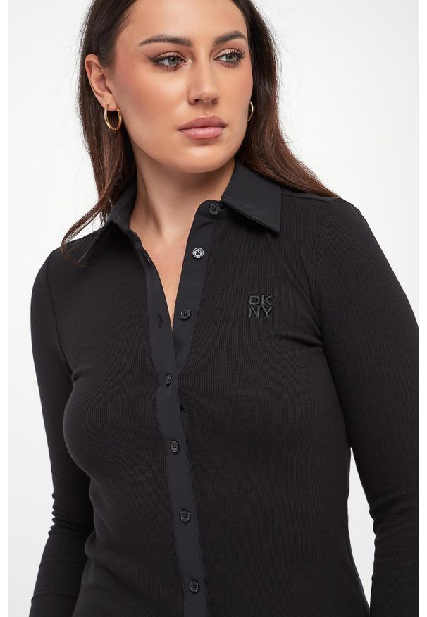 Bluzka damska DKNY JEANS. Materiał: jeans
