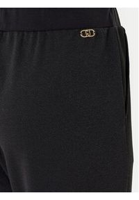 Liu Jo Sport Spodnie materiałowe TF5284 J4747 Czarny Regular Fit. Kolor: czarny. Materiał: syntetyk. Styl: sportowy #4