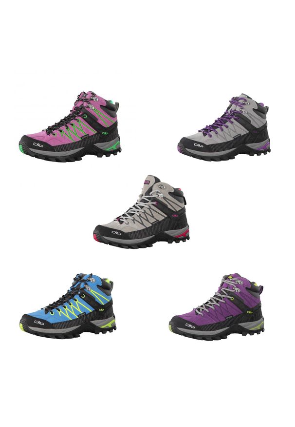 Buty trekkingowe damskie CMP Rigel Mid Wp. Kolor: szary. Styl: sportowy