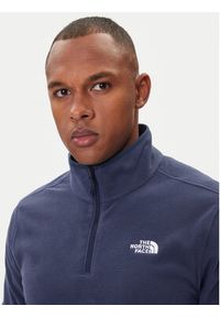 The North Face Polar Glacier NF0A8D0Q Granatowy Regular Fit. Kolor: niebieski. Materiał: syntetyk #4
