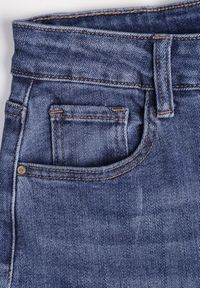 Renee - Niebieskie Jeansy o Kroju Balloon High Waist Analerie. Okazja: na co dzień. Stan: podwyższony. Kolor: niebieski. Styl: casual #3