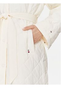 TOMMY HILFIGER - Tommy Hilfiger Kurtka przejściowa WW0WW40469 Écru Relaxed Fit. Kolor: beżowy. Materiał: syntetyk #8